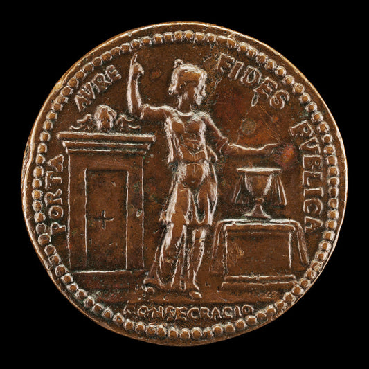 16th century by Italian 16th Century (Faith Pointing to Heaven [reverse]), 16X12"(A3)Poster Print