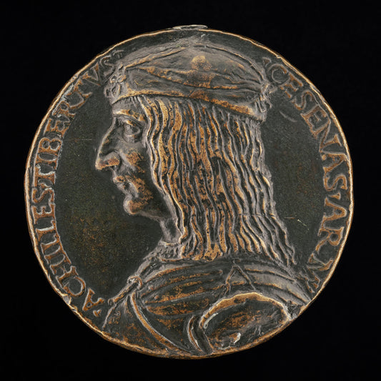 c. 1495 by Style of Niccolò Fiorentino (Achille Tiberti of Cesena, died 1501), 16X12"(A3)Poster Print