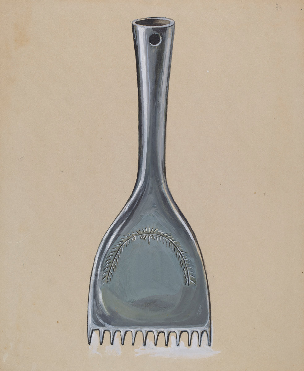 Iron Carpet Stretcher by Edgar L. Pearce (American, active c. 1935), 16X12"(A3)Poster Print