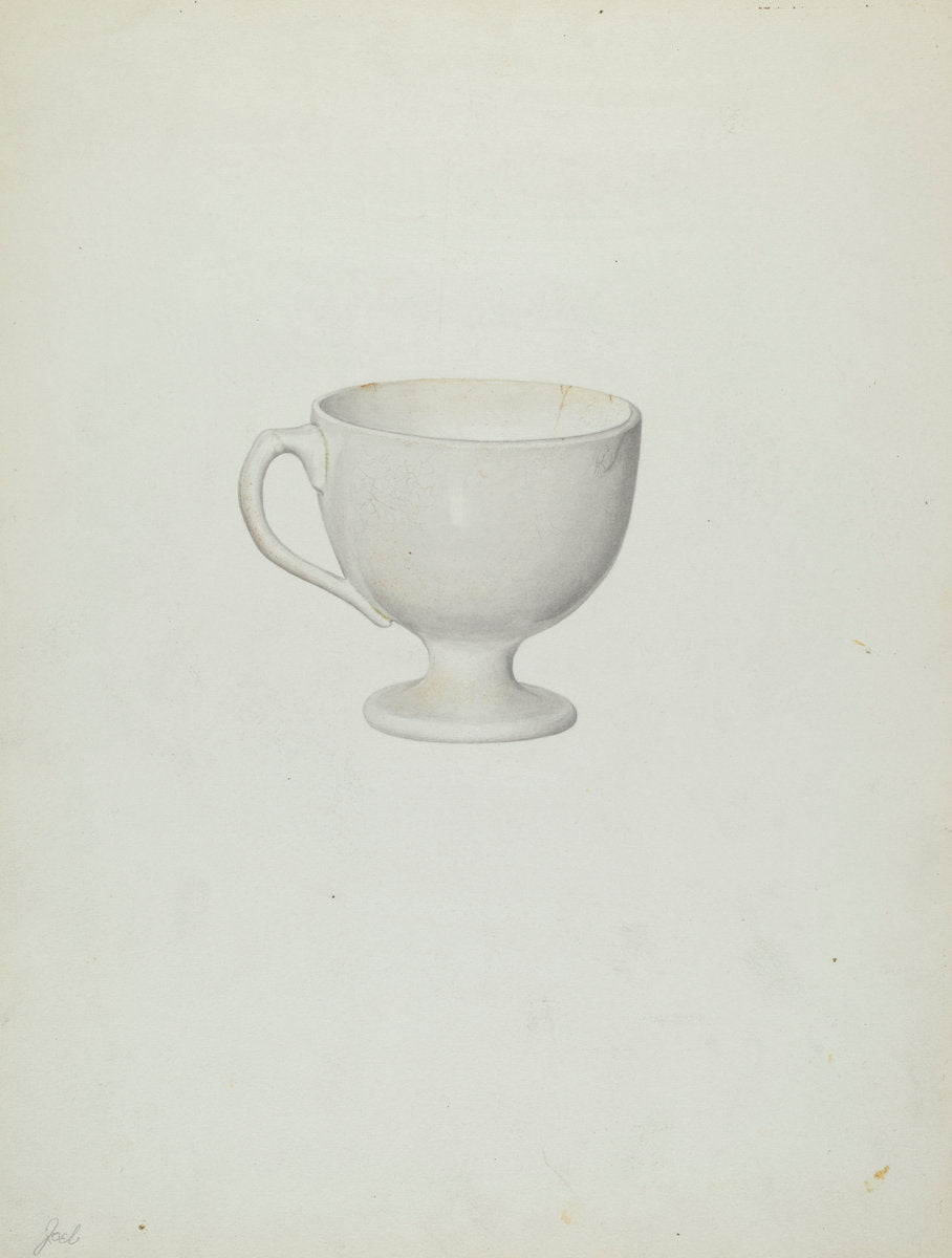 Egg Cup by Roberta Spicer (American, active c. 1935), 16X12"(A3)Poster Print