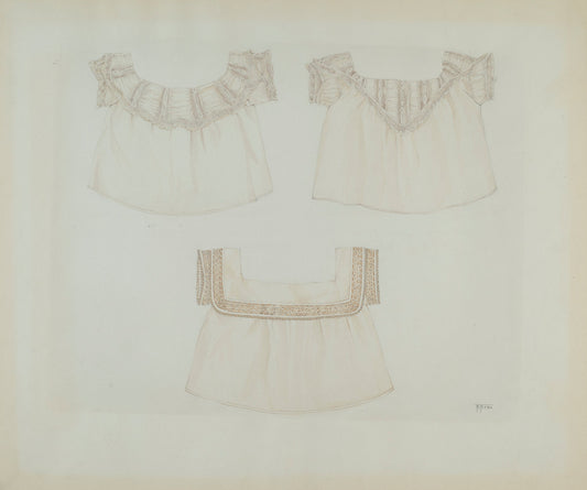 Baby's Under-waists by Arelia Arbo (American, active c. 1935), 16X12"(A3)Poster Print
