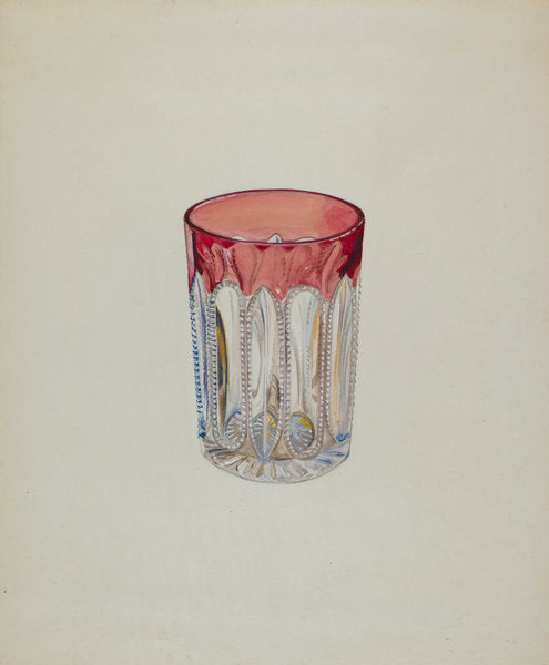 Tumbler by Ralph Atkinson (American, active c. 1935), 16X12"(A3)Poster Print