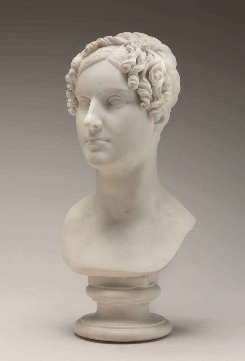 Lady Elizabeth Vernon, née Bingham by Bertel Thorvaldsen (Danish, 1770 - 1844), 16X12"(A3)Poster Print
