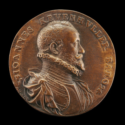 Baron Johann von Khevenhüller, 1537/1538-1606 [obverse] by Antonio Abondio (Italian, 1538 - 1591), 16X12"(A3)Poster Print