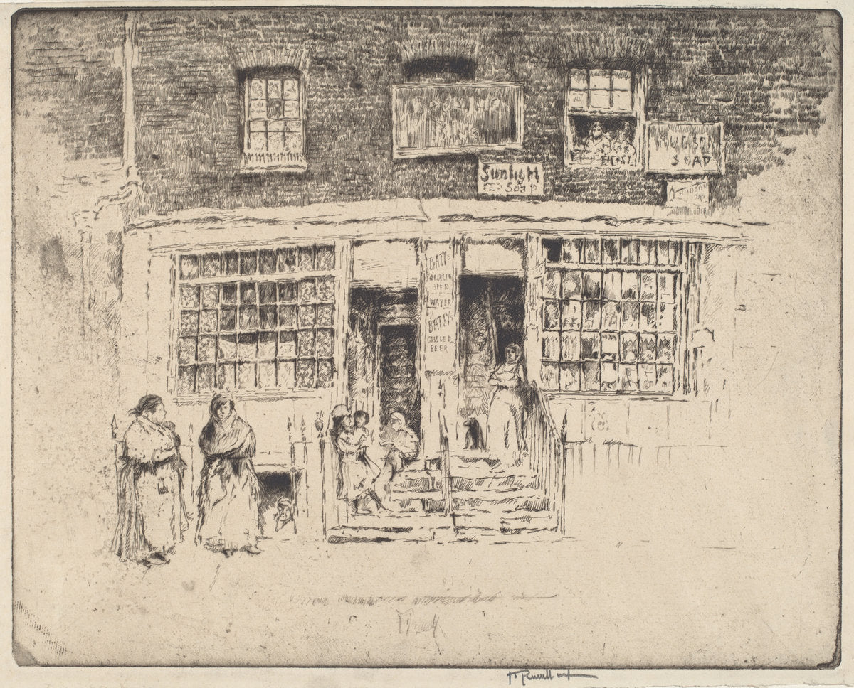 Sunlight Soap by Joseph Pennell (American, 1857 - 1926), 16X12"(A3)Poster Print