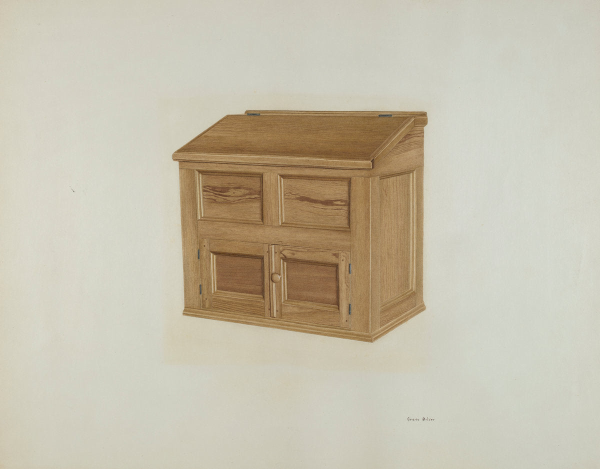 Flour Bin by Grace Bolser (American, active c. 1935), 16X12"(A3)Poster Print