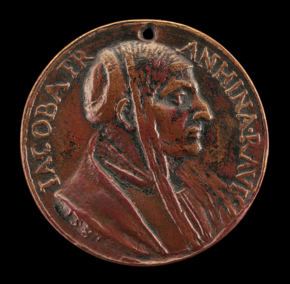 possibly 1581 by Possibly Venetian 16th Century (Jacoba Francina of Ravenna (?) [obverse]), 16X12"(A3)Poster Print