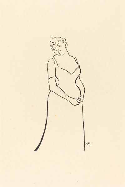 Paula Brebion? by Henri-Gabriel Ibels (French, 1867 - 1936), 16X12"(A3)Poster Print