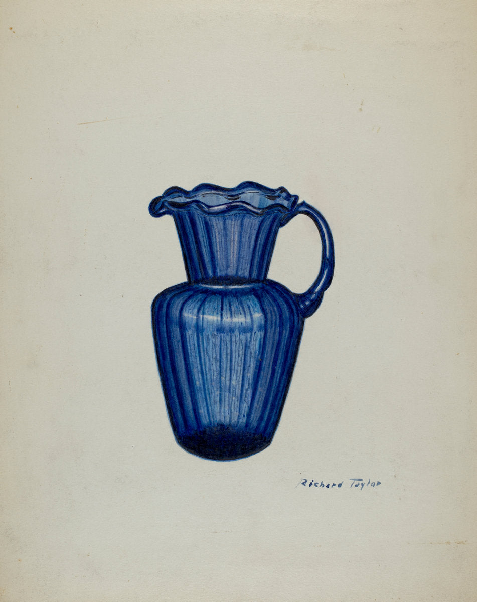Creamer by Richard Taylor (American, active c. 1935), 16X12"(A3)Poster Print