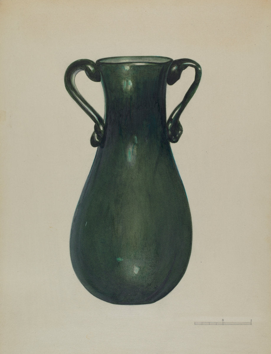 Vase by Anna Aloisi (American, born c. 1890, died early 1950s), 16X12"(A3)Poster Print