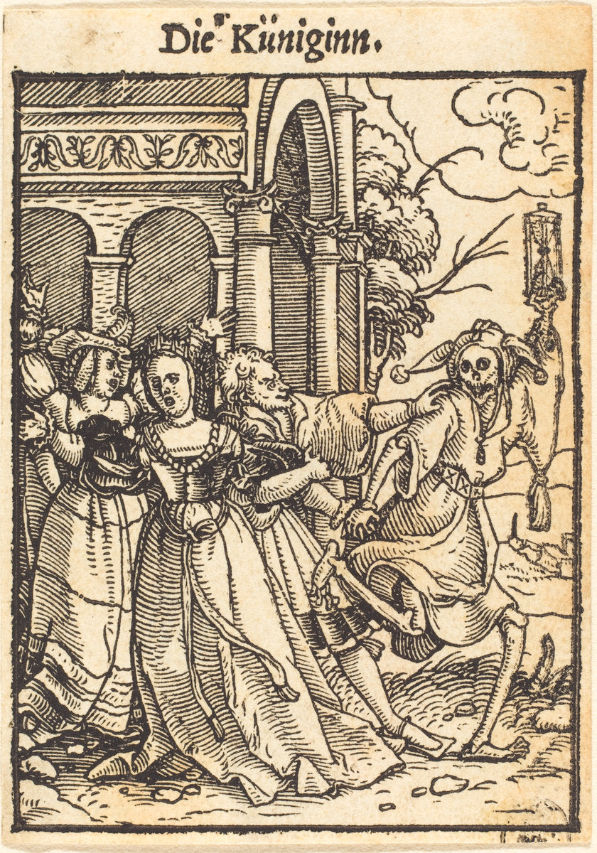 Queen by Hans Holbein the Younger (German, 1497/1498 - 1543), 16X12"(A3)Poster Print