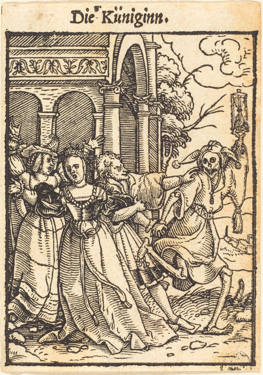 Queen by Hans Holbein the Younger (German, 1497/1498 - 1543), 16X12"(A3)Poster Print