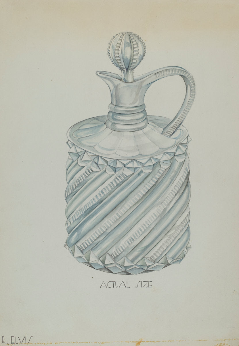 Cruet by Roberta Elvis (American, active c. 1935), 16X12"(A3)Poster Print