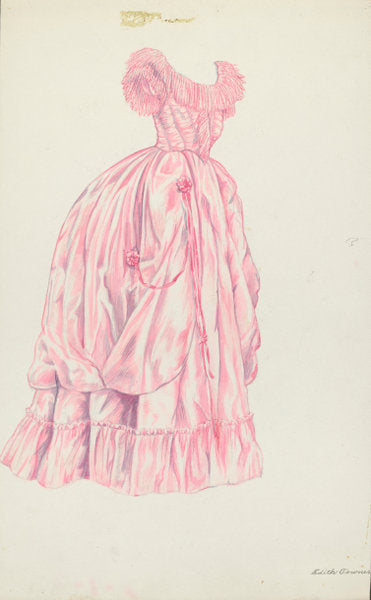 Betrothal Dress by Edith Towner (American, active c. 1935), 16X12"(A3)Poster Print