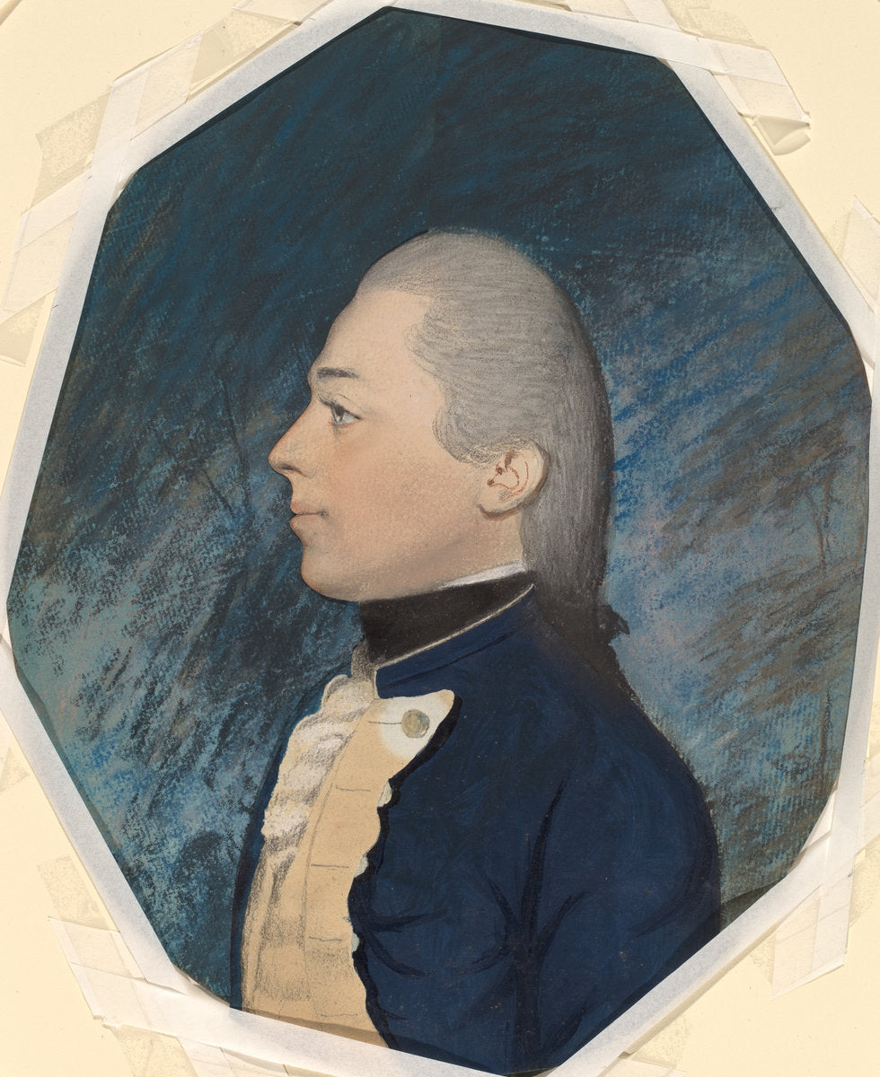 Thomas Peyton by James Sharples (American, c. 1751 - 1811), 16X12"(A3)Poster Print