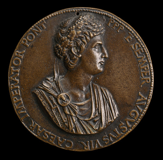 Constantine the Great [obverse] by Cristoforo di Geremia (Roman, active 1456 - 1476), 16X12"(A3)Poster Print