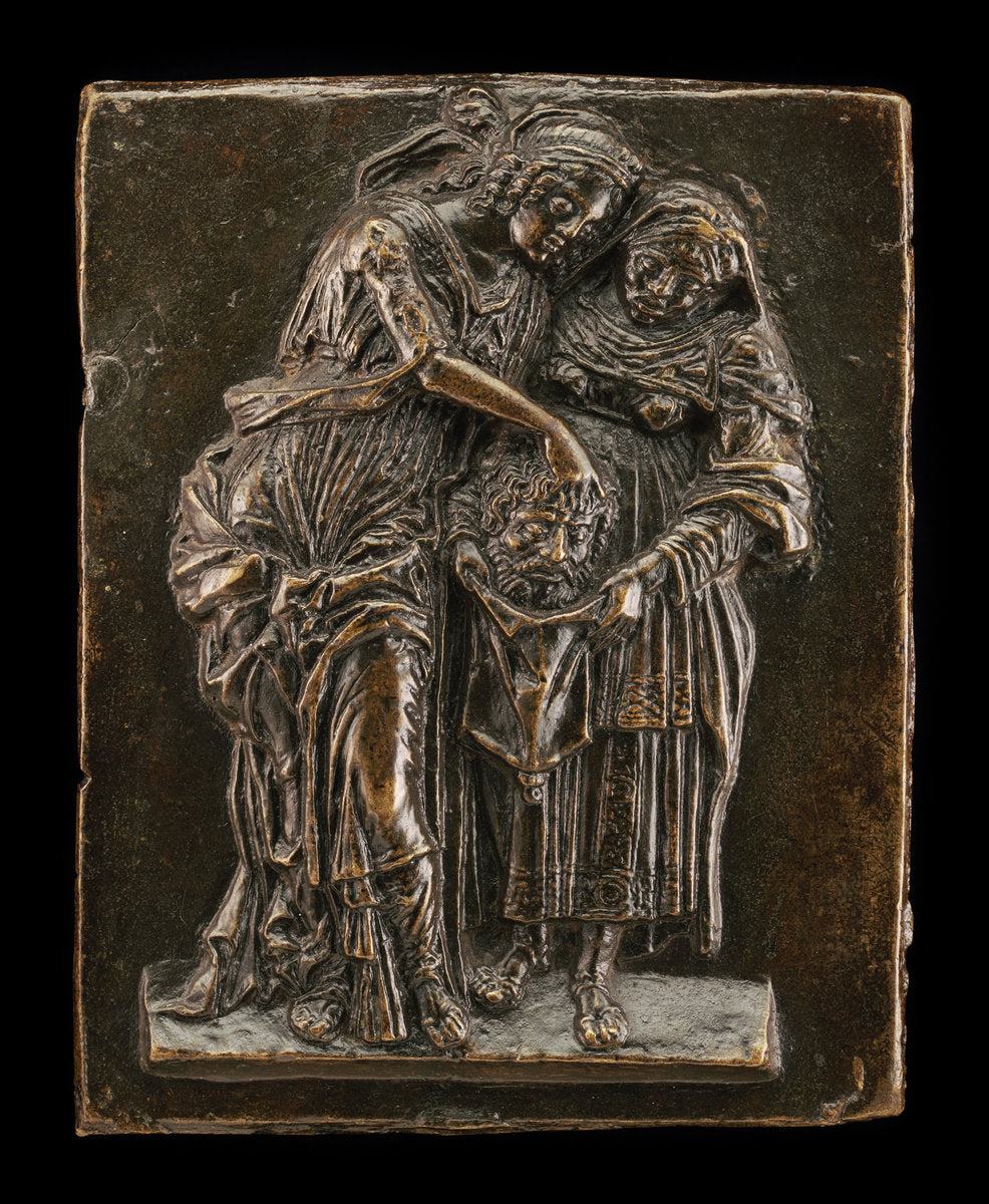 Judith with the Head of Holofernes by Andrea Briosco, called Riccio (Paduan, 1470 - 1532), 16X12"(A3)Poster Print