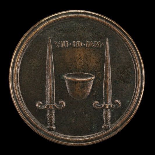 Cap of Liberty between Daggers [reverse] by Antonio Francesco Selvi (Florentine, 1679 - 1753), 16X12"(A3)Poster Print
