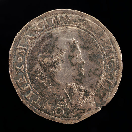 16th century by Bolognese 16th Century (Julius II (Giuliano della Rovere, 1443-1513), Pope 1503 [obverse]), 16X12"(A3)Poster Print