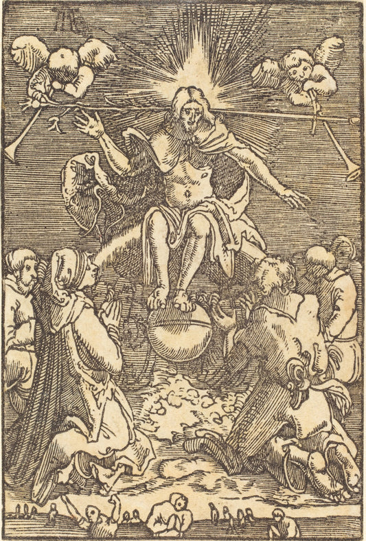 The Last Judgment by Albrecht Altdorfer (German, 1480 or before - 1538), 16X12"(A3)Poster Print