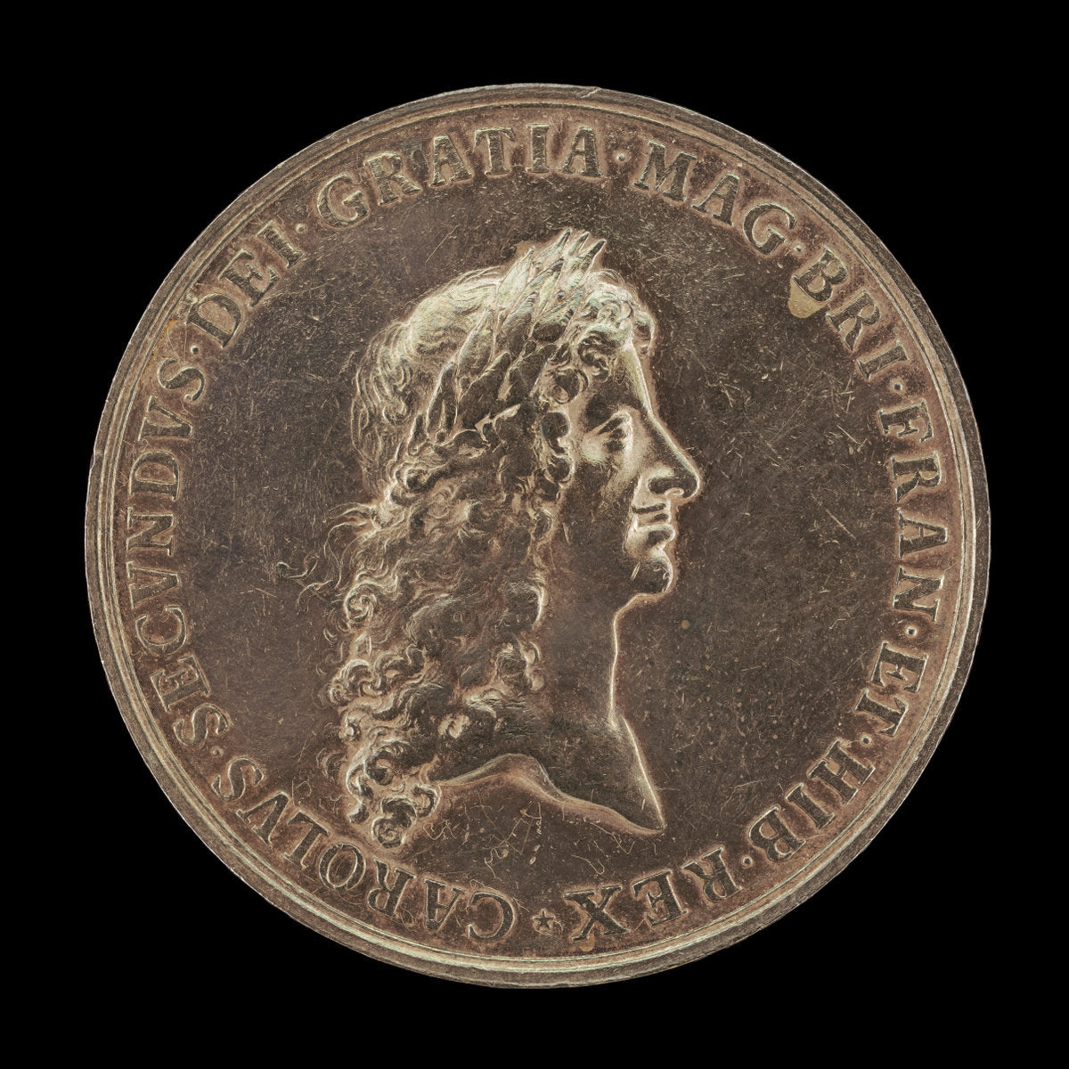 Charles II, King of England: Proclamation of the Peace of Breda [obverse] by Jan Roettiers (Flemish, 1631 - 1703), 16X12"(A3)Poster Print