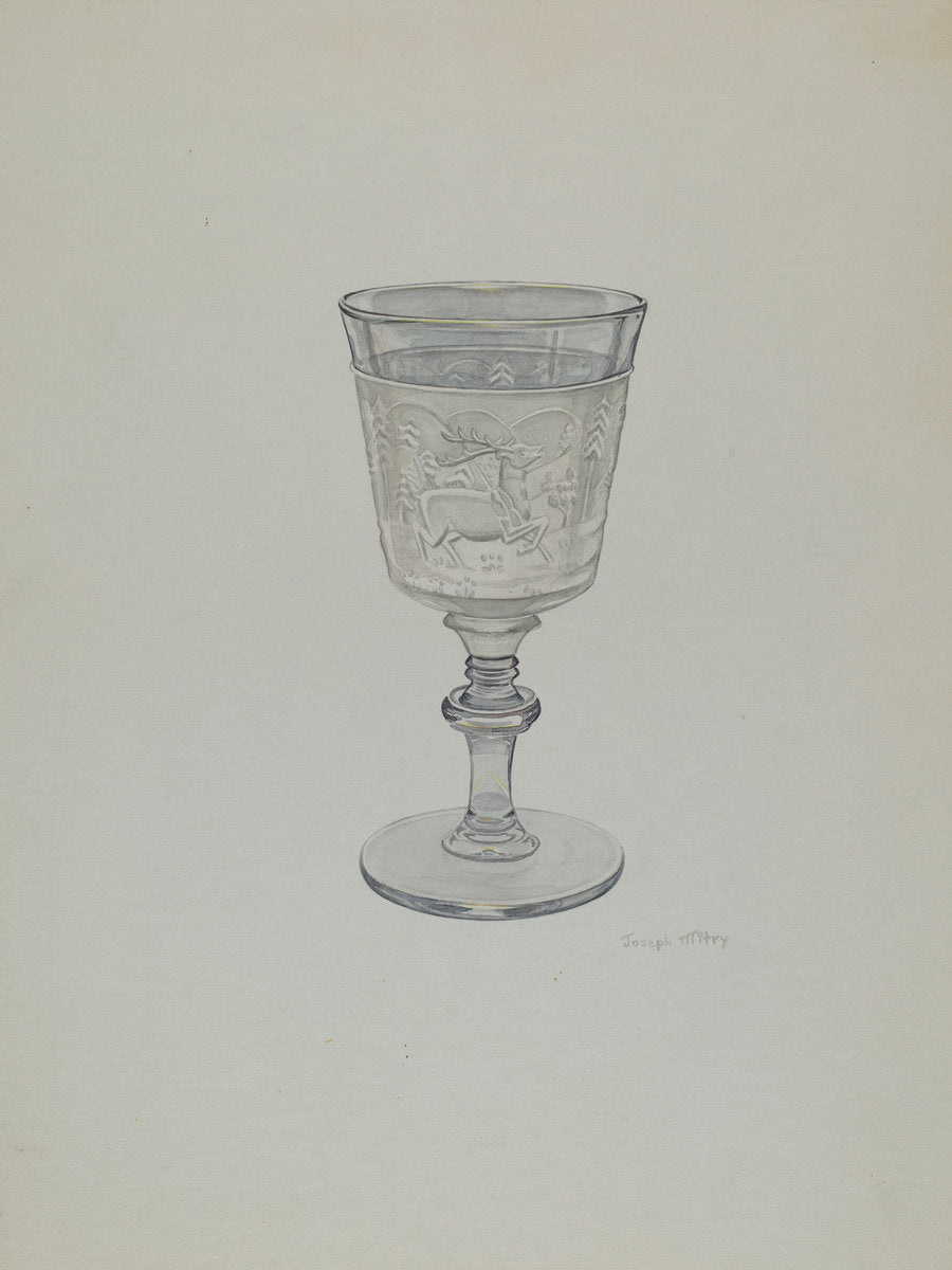 Goblet by Joseph Mitry (American, active c. 1935), 16X12"(A3)Poster Print
