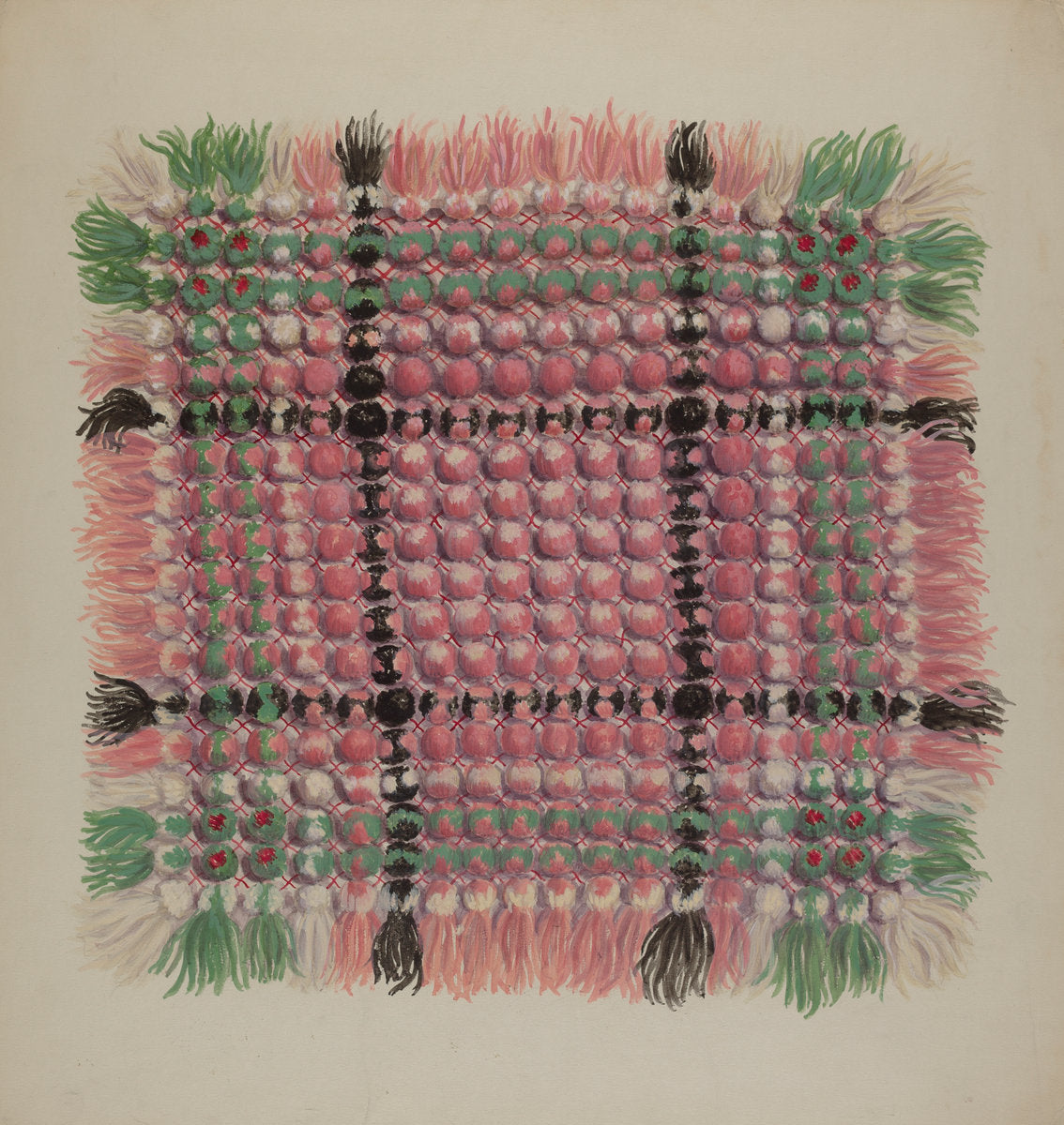 Mat by Eva Wilson (American, active c. 1935), 16X12"(A3)Poster Print