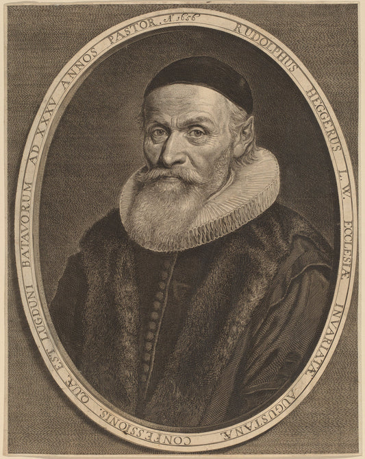 Rudolph Hegger by Jonas Suyderhoff after Jan de Vos (Dutch, c. 1613 - 1686), 16X12"(A3)Poster Print