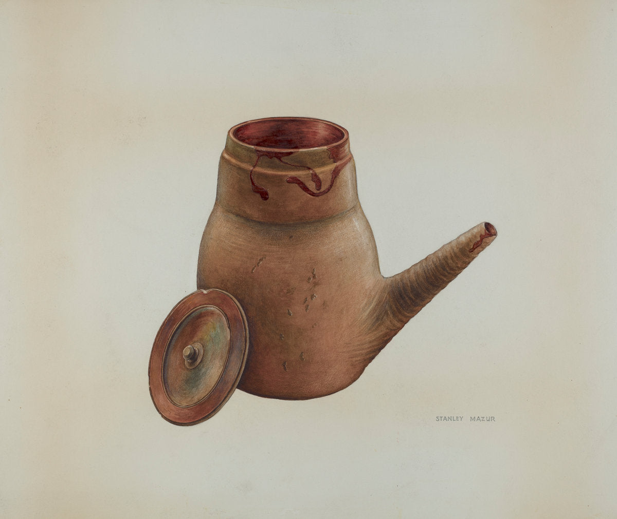 Batter Jug by Stanley Mazur (American, active c. 1935), 16X12"(A3)Poster Print