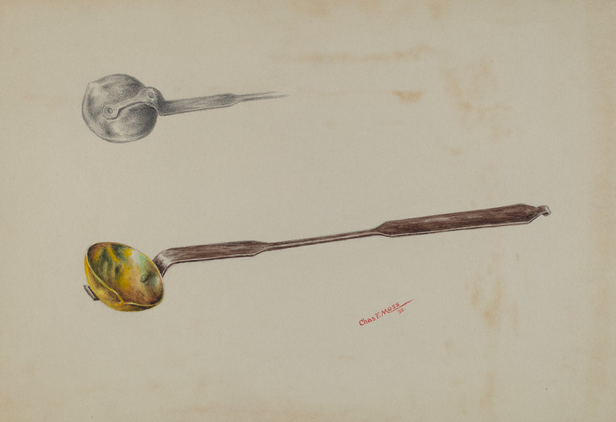 Ladle by Charles Moss (American, active c. 1935), 16X12"(A3)Poster Print