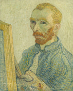 1925/1928 by Imitator of Vincent van Gogh (Portrait of Vincent van Gogh), 16X12"(A3)Poster Print