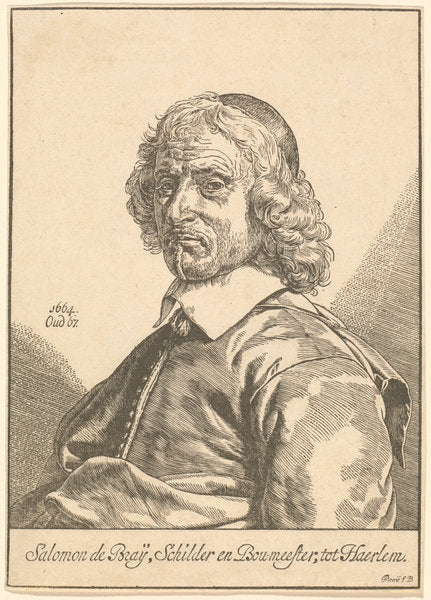 Solomon de Bray by Dirck de Bray (Dutch, active 1651/1678), 16X12"(A3)Poster Print