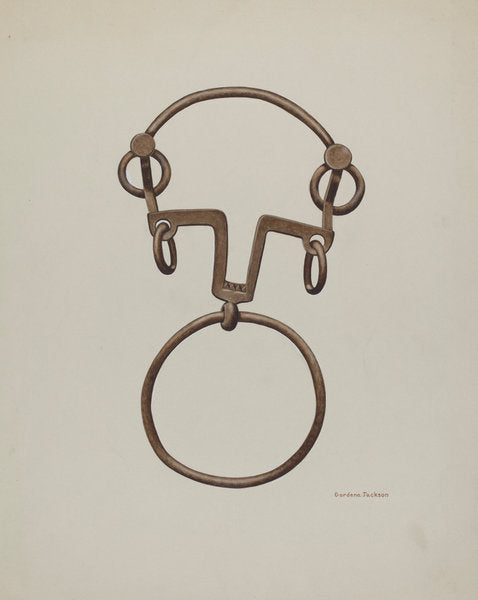 Ring Bit by Gordena Jackson (American, 1900 - 1993), 16X12"(A3)Poster Print