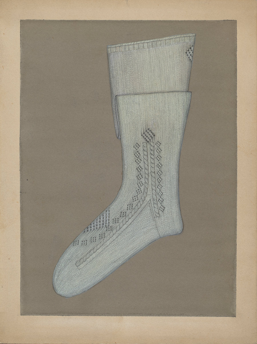 Stockings by Sylvia De Zon (American, active c. 1935), 16X12"(A3)Poster Print
