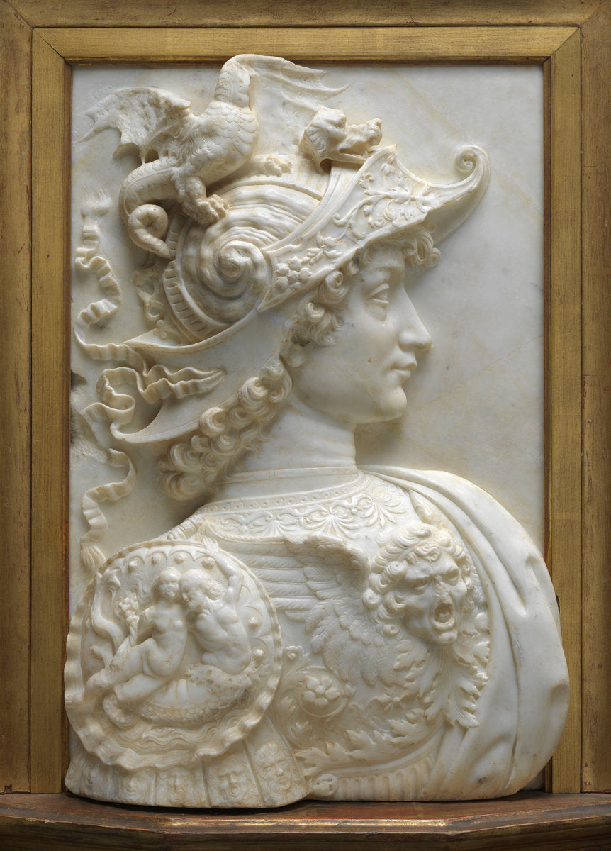 c. 1483/1485 by Workshop of Andrea del Verrocchio (Alexander the Great), 16X12"(A3)Poster Print