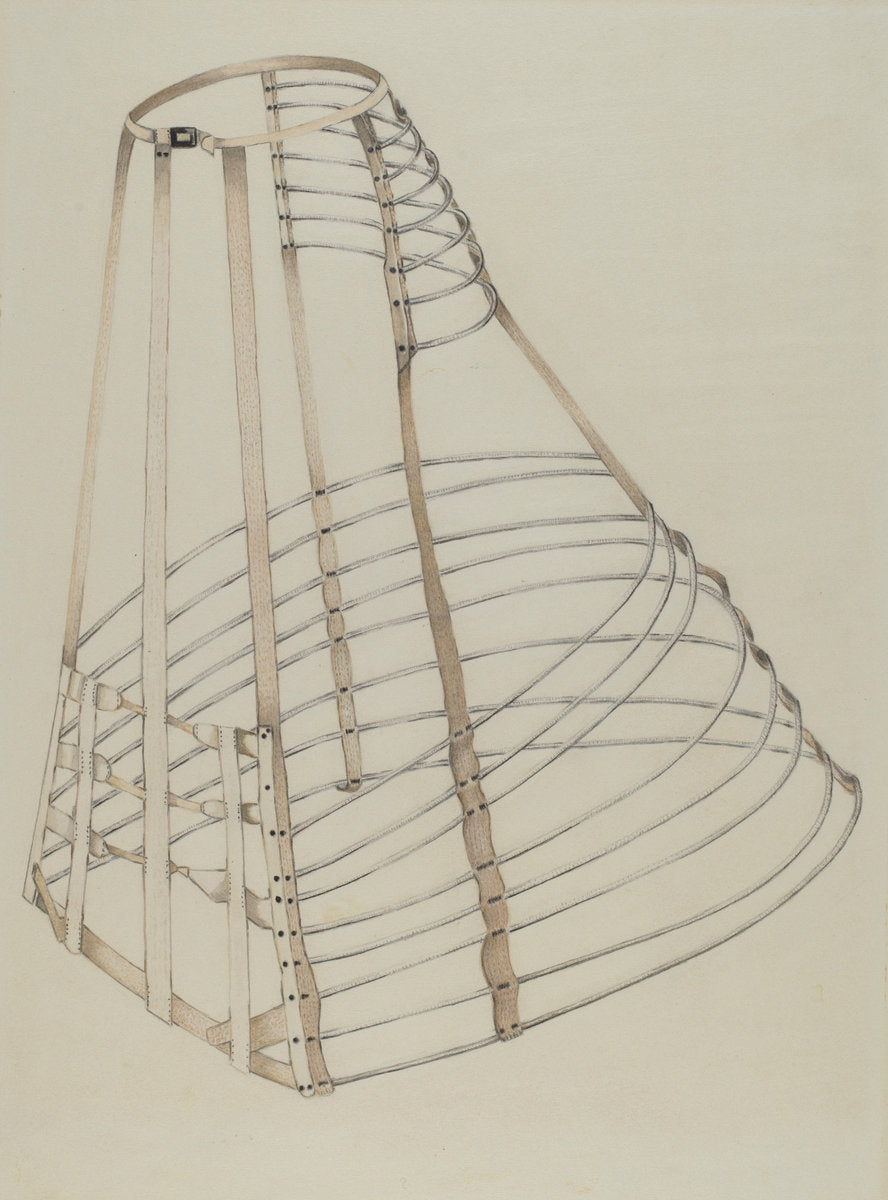 Hoop by Mae Szilvasy (American, active c. 1935), 16X12"(A3)Poster Print