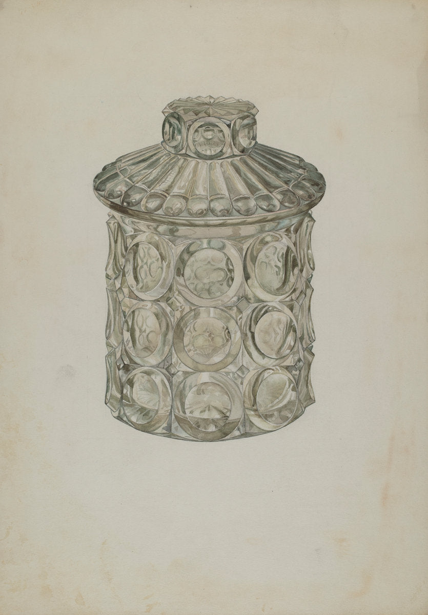 Cracker Jar by Henry Moran (American, active c. 1935), 16X12"(A3)Poster Print