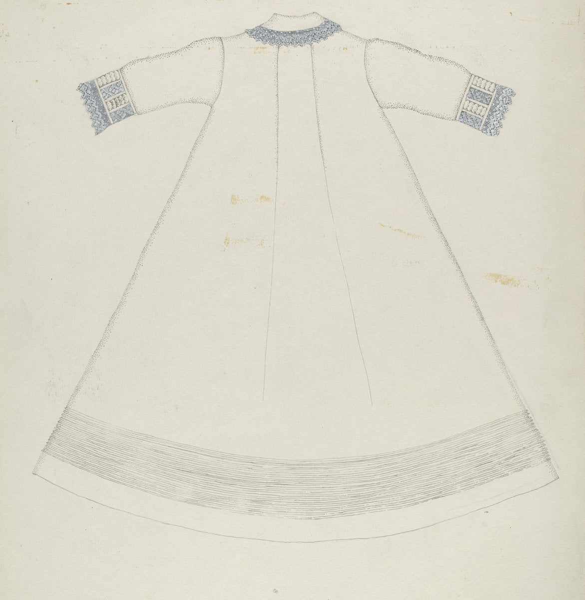 Nightgown (Back View) by Evelyn Bailey (American, active c. 1935), 16X12"(A3)Poster Print
