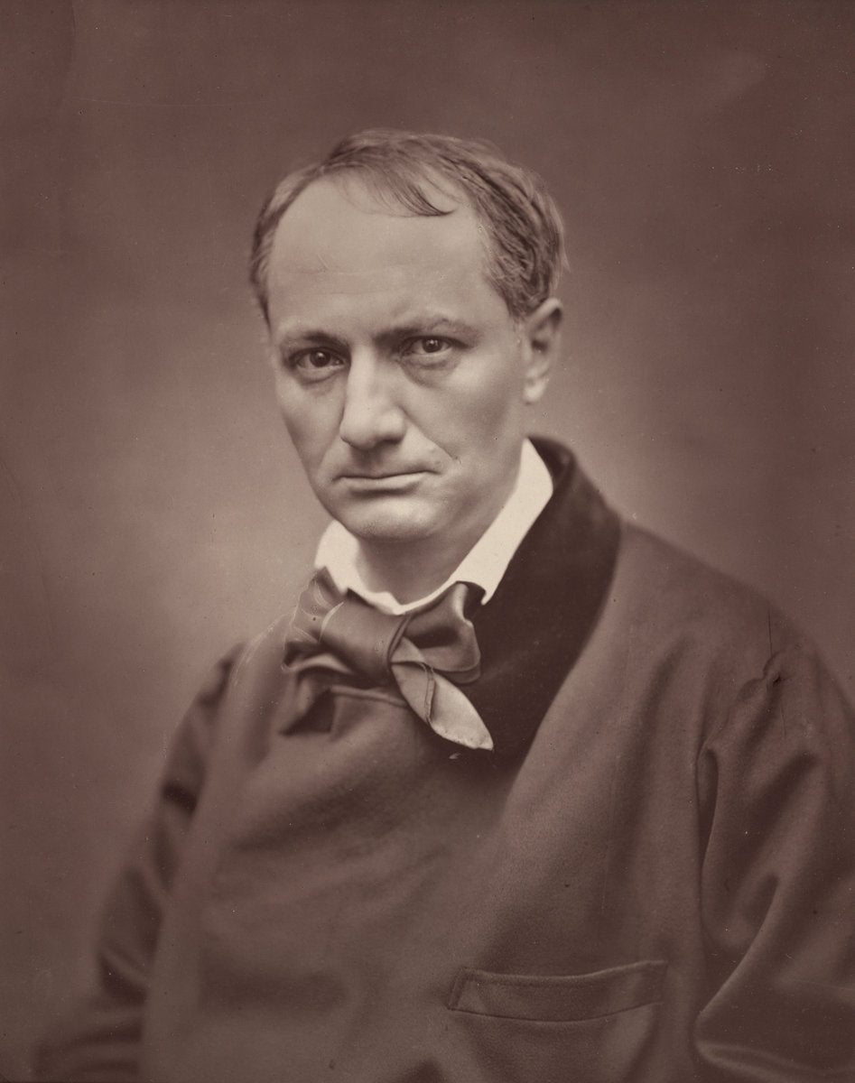 Charles Baudelaire by Étienne Carjat (French, 1828 - 1906), 16X12"(A3)Poster Print