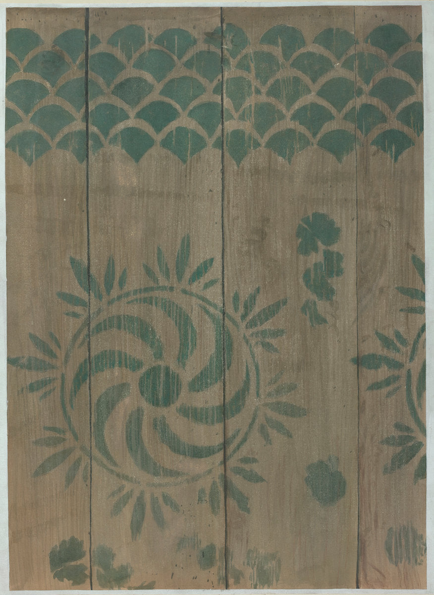 Stencilled Floor by Michael Lauretano (American, active c. 1935), 16X12"(A3)Poster Print