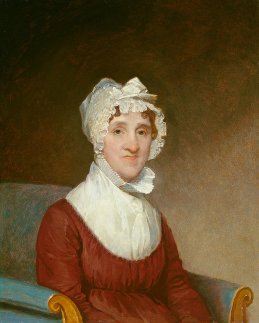 Sarah Homes Tappan (Mrs. Benjamin Tappan) by Gilbert Stuart (American, 1755 - 1828), 16X12"(A3)Poster Print