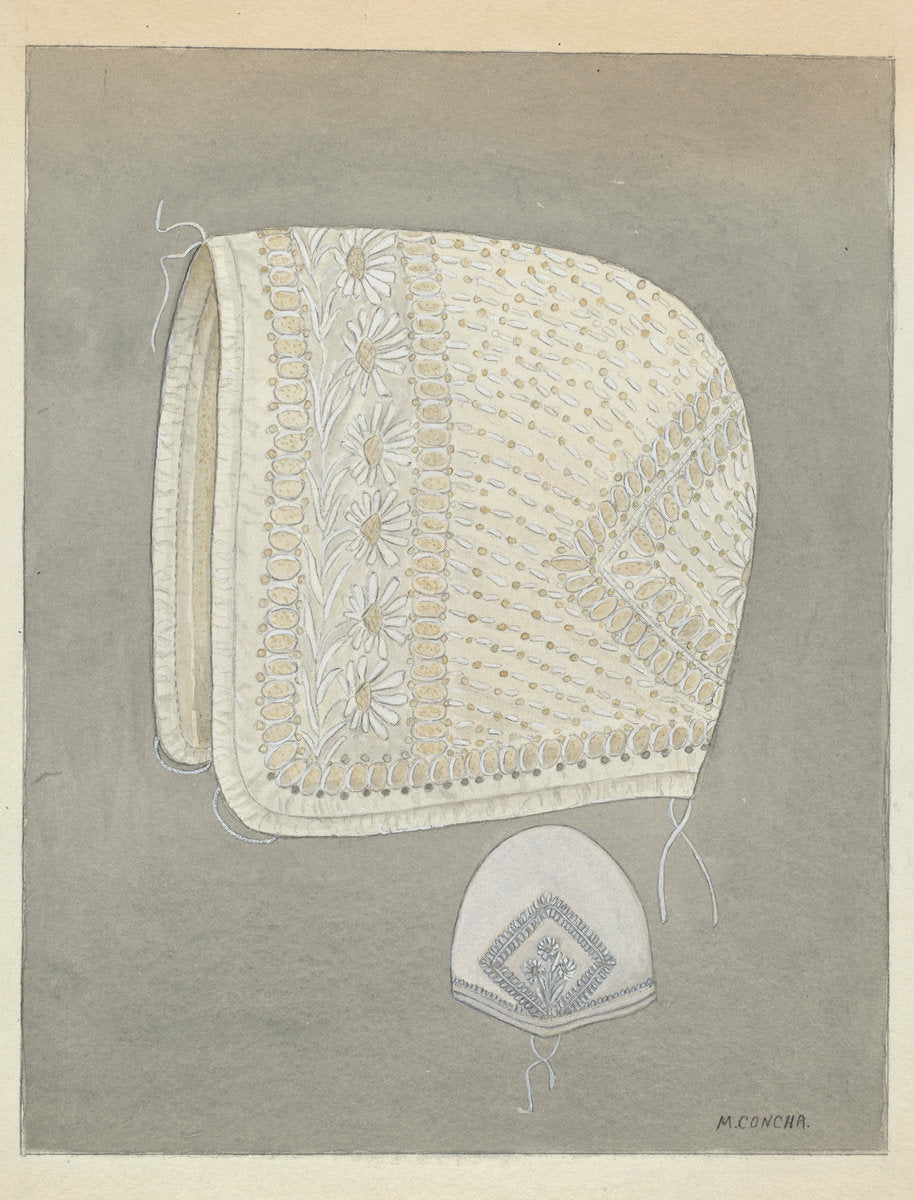 Baby's Cap by Margaret Concha (American, active c. 1935), 16X12"(A3)Poster Print