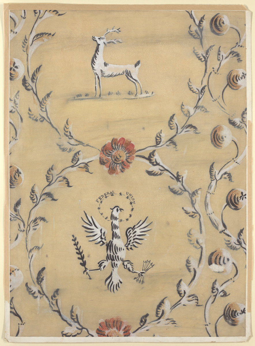 1935/1942 by American 20th Century (Wall Design), 16X12"(A3)Poster Print