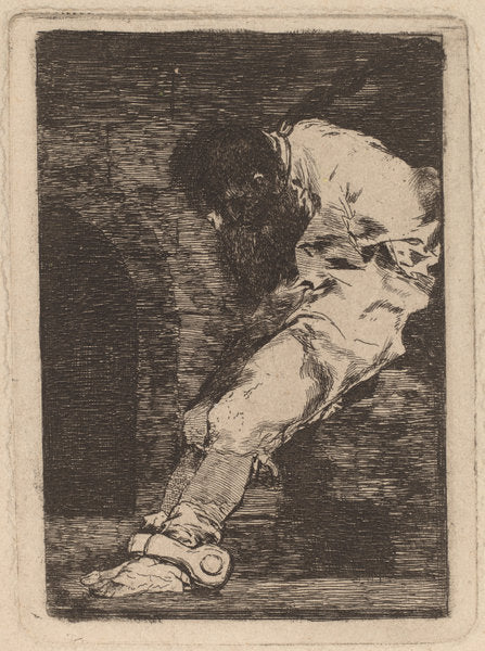 Si es delinquente qe. muera presto (If He is Guilty, Let Him Die Quickly) by Francisco de Goya (Spanish, 1746 - 1828), 16X12"(A3)Poster Print