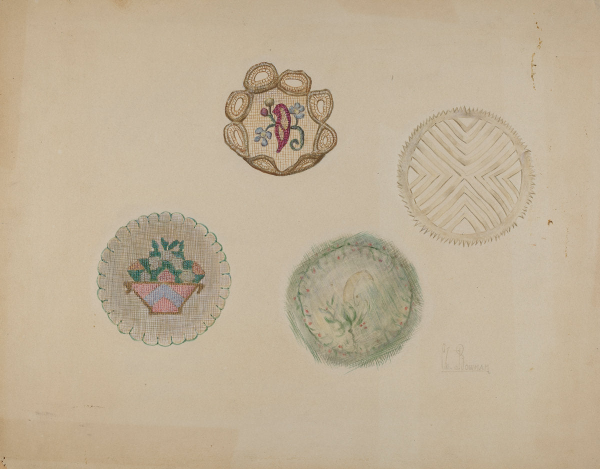 Love Tokens by Charles Bowman (American, active c. 1935), 16X12"(A3)Poster Print