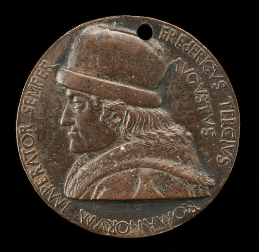 Frederick III, 1415-1493, Holy Roman Emperor 1452 [obverse] by Bertoldo di Giovanni (Florentine, c. 1430/1440 - 1491), 16X12"(A3)Poster Print