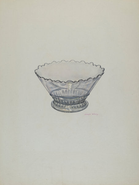 Dish by Joseph Mitry (American, active c. 1935), 16X12"(A3)Poster Print