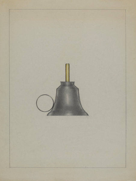 Lamp by Gordon Sanborn (American, active c. 1935), 16X12"(A3)Poster Print