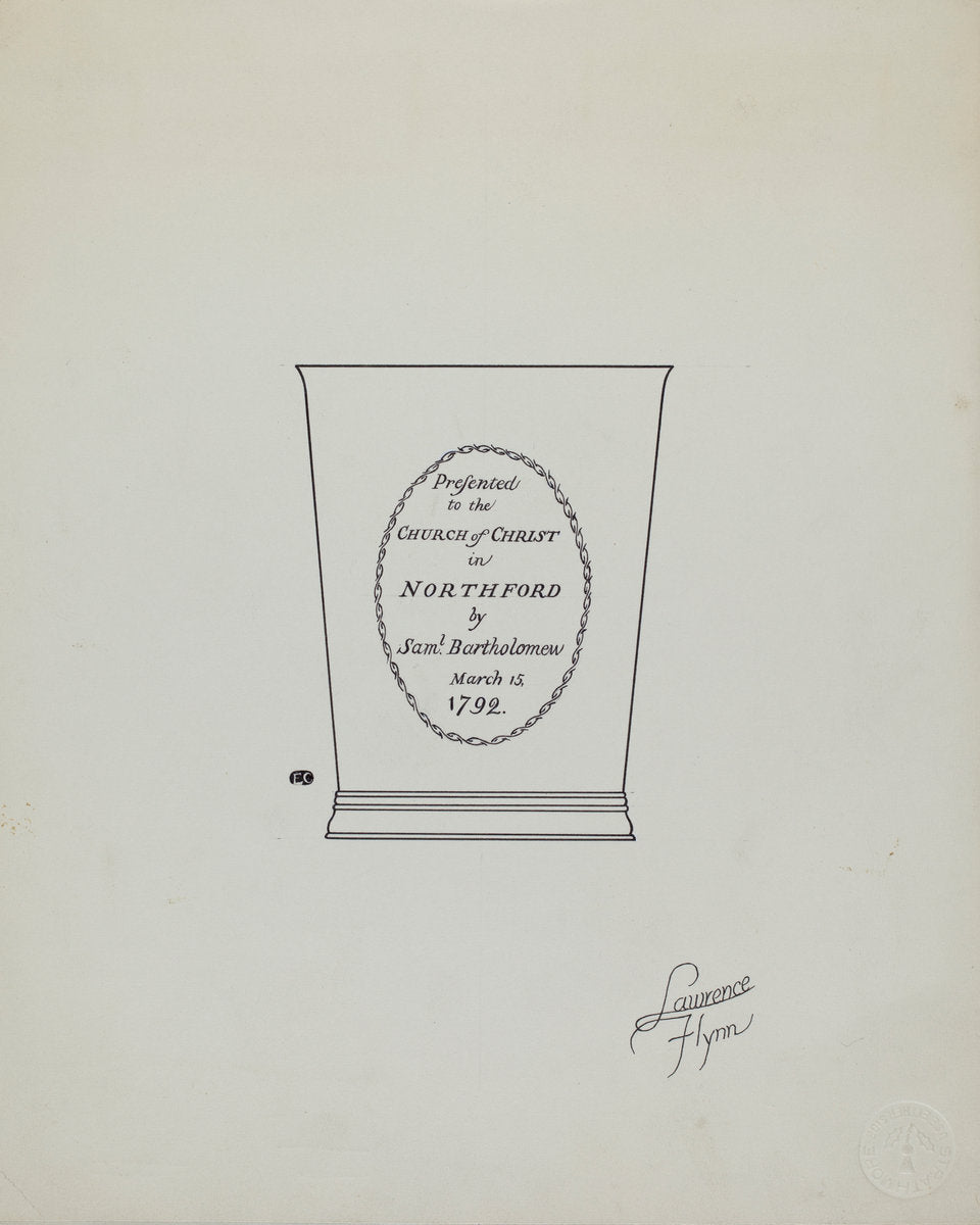 Silver Beaker by Lawrence Flynn (American, 1900 - 1973), 16X12"(A3)Poster Print
