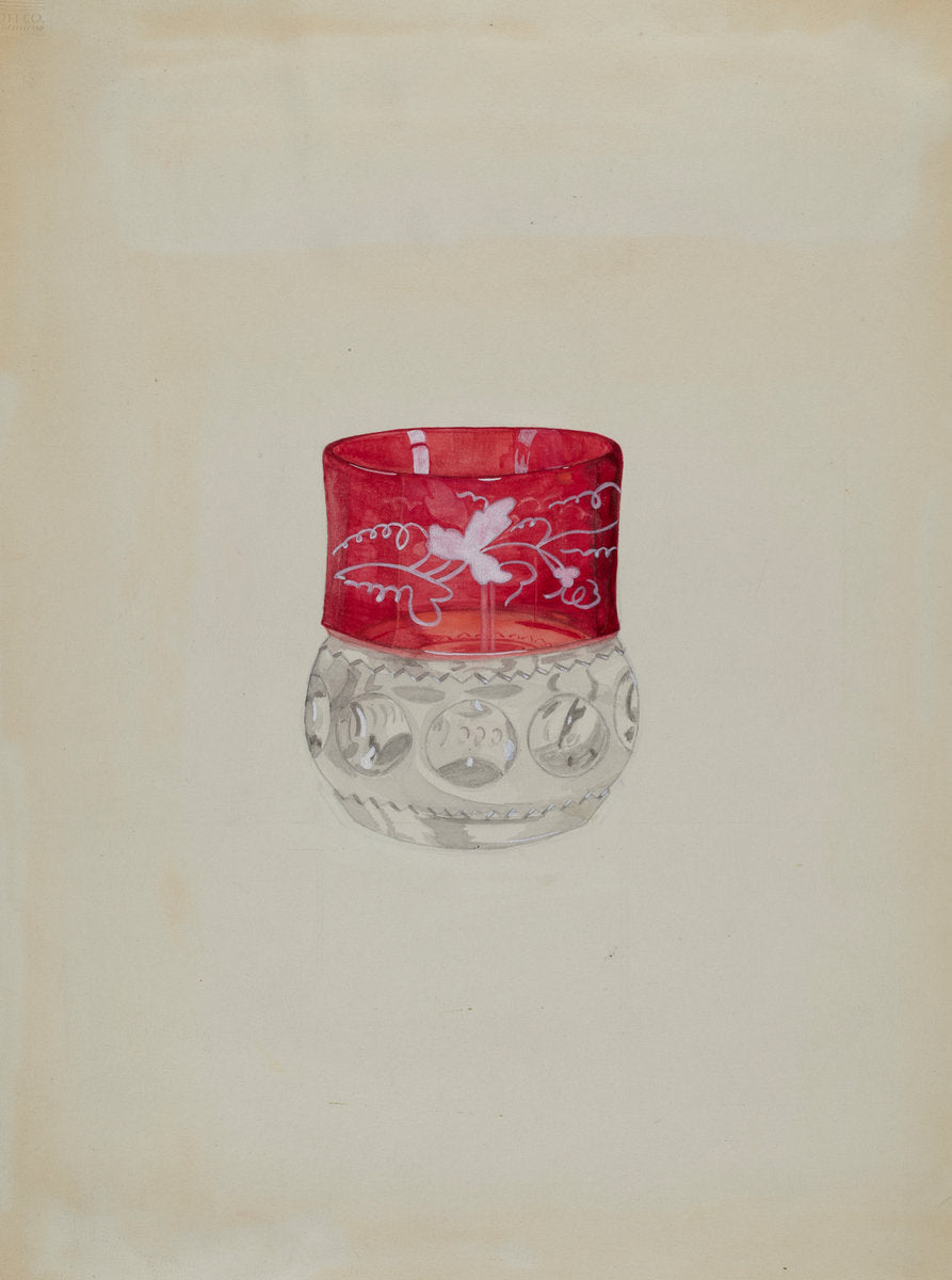 Tumbler by Katherine Hastings (American, active c. 1935), 16X12"(A3)Poster Print
